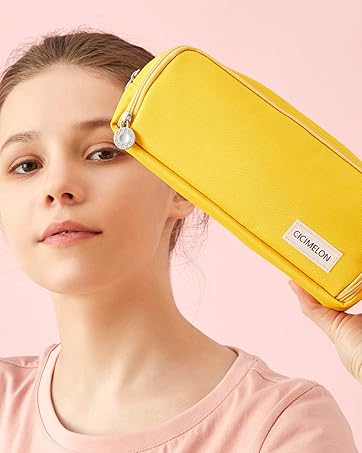 3 Compartment Pencil Pouch