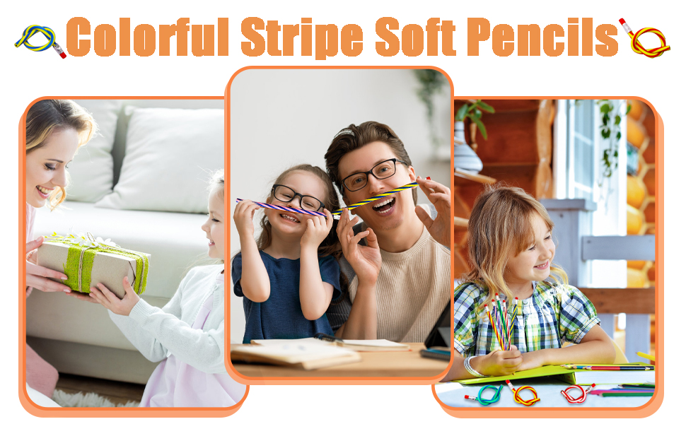 Cool Fun Pencil with Erasers