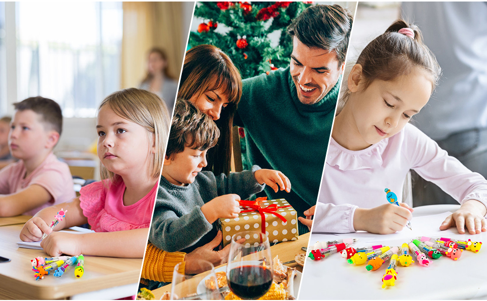 fun pens multicolored pens multi color pens all in one great gift idea children boys girls