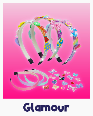 All-in-one glam set with makeup, glitter, pens, and a shimmering pouch for creative play