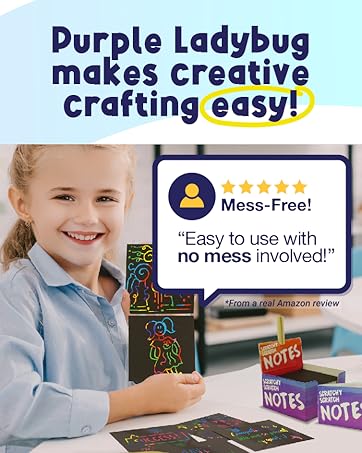 Crafting made easy - enjoy fun, creative playtime with no mess and simple cleanup