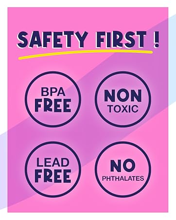 Craft kits made with safety in mind - BPA free, non-toxic, lead-free, and no phthalates